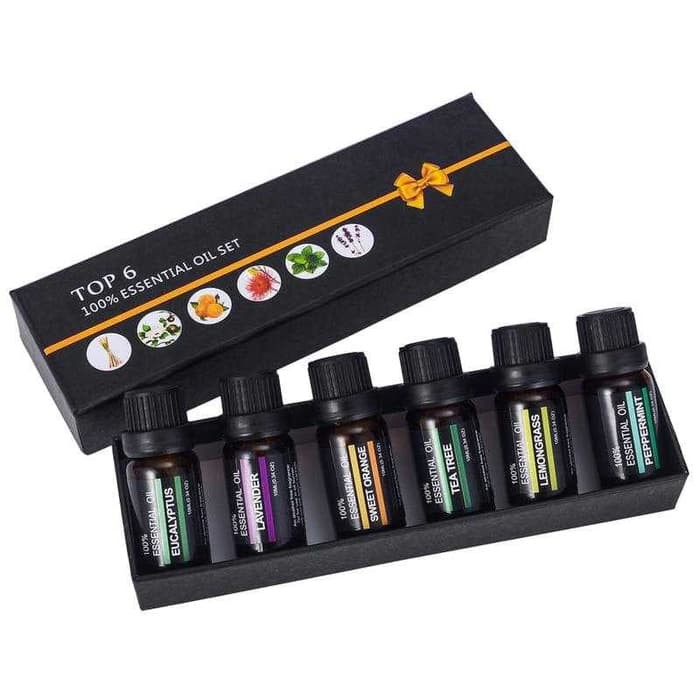 Essential Oil Aromaterapi 6 in 1 Diffuser