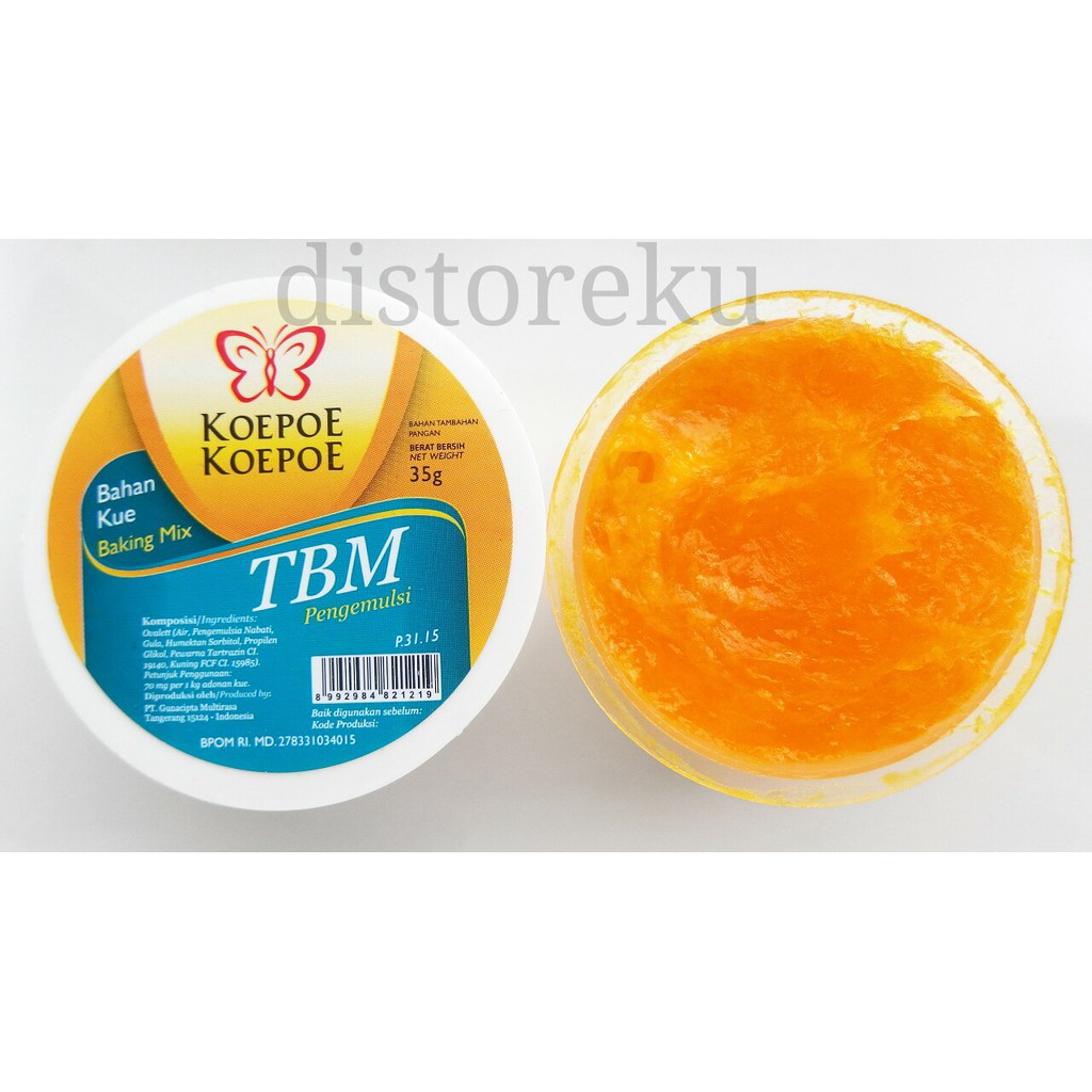 TBM koepoe koepoe  kupu baking mix pengemulsi emulsifier