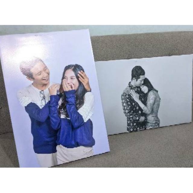 Foto HD bingkai Spanram custom 30x40