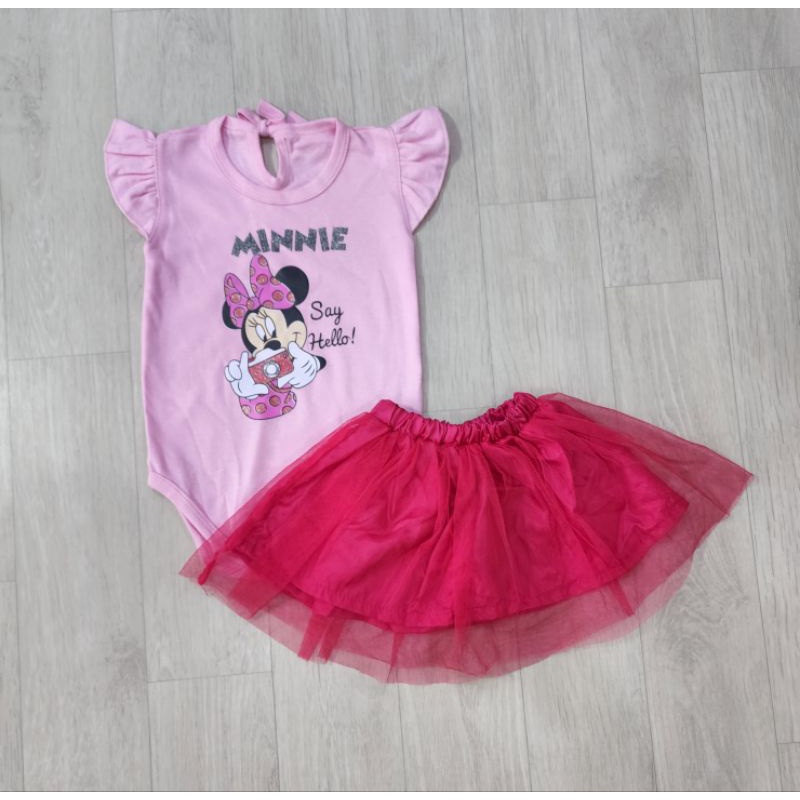 baju bayi perempuan sett jumper + bandana