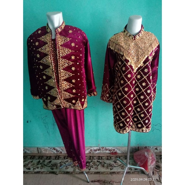 baju pengantin Palembang