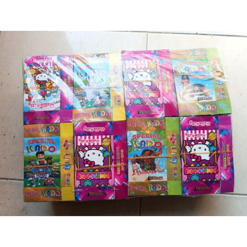 

3 karunia kotak kado tanggung tebal fancy 1bal isi 800pcs