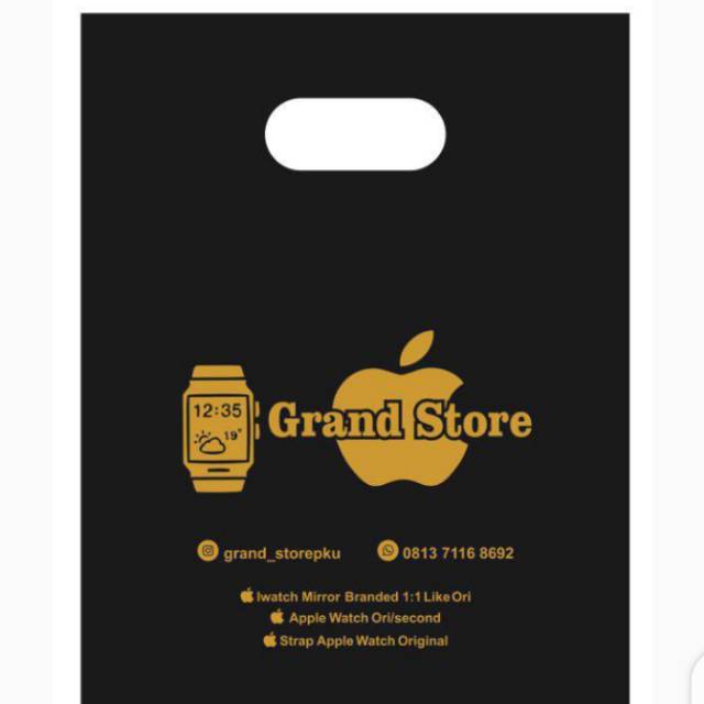 

Plastik sablon 35x50 Tulisan Gold isi 200pcs