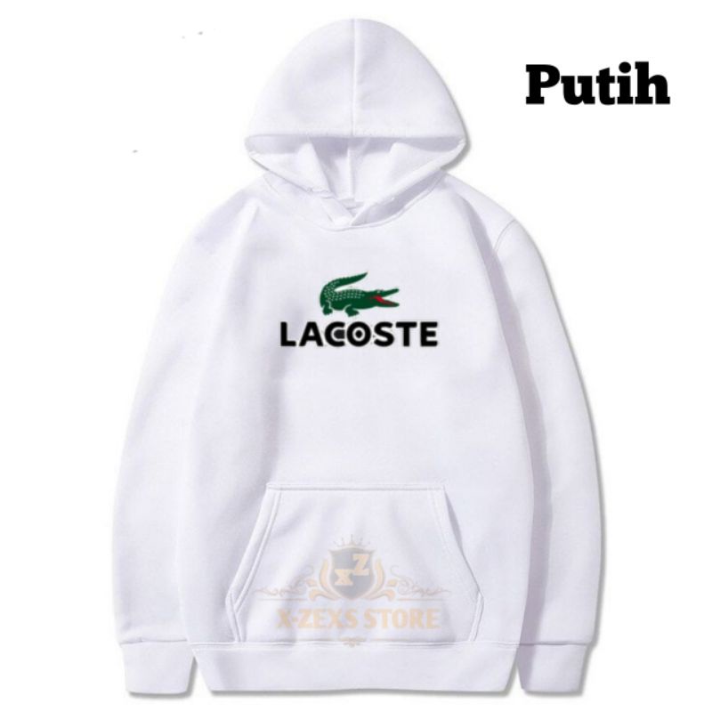jaket hoodie anak laki laki Lacoste | suwiter hoodie Jumper anak anak laki-laki gambar Lacoste terba