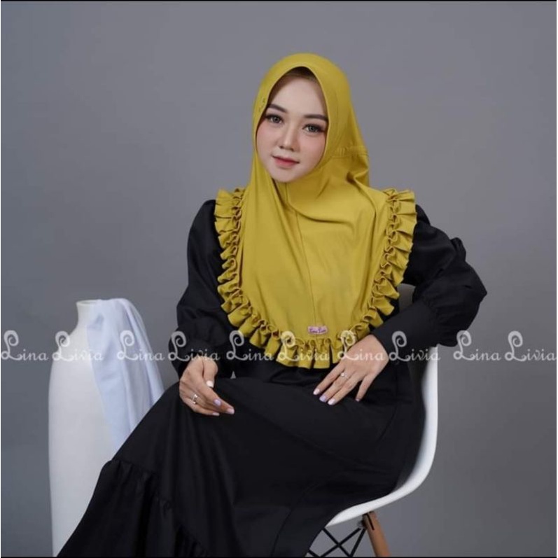 LINALIVIA HIJAB | BERGO SHIENA LINALIVIA | BISA COD |