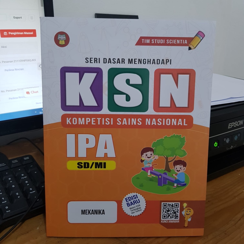BUKU OLIMPIADE IPA (KSN IPA) SD/MI : MEKANIKA - YRAMA WIDYA
