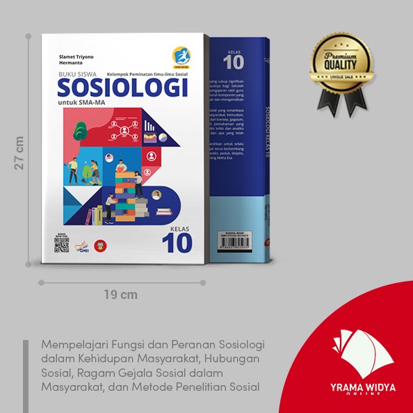 Yrama Widya - Sosiologi SMA/MA Kelas 10 (Premium)