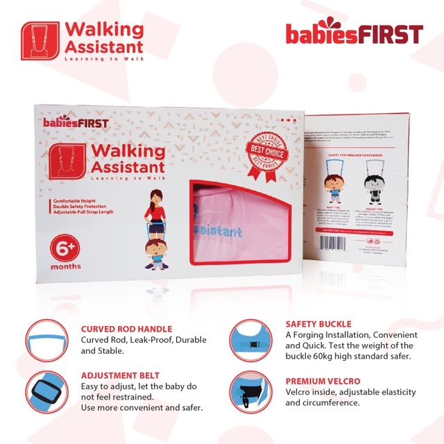 babiesFIRST Walking Assistans - Alat bantu belajar Jalan anak