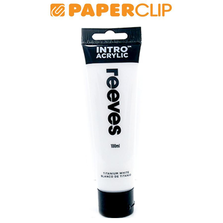 

CAT ACRYLIC REEVES INTRO TITANIUM WHITE 100ML 0009630RVS