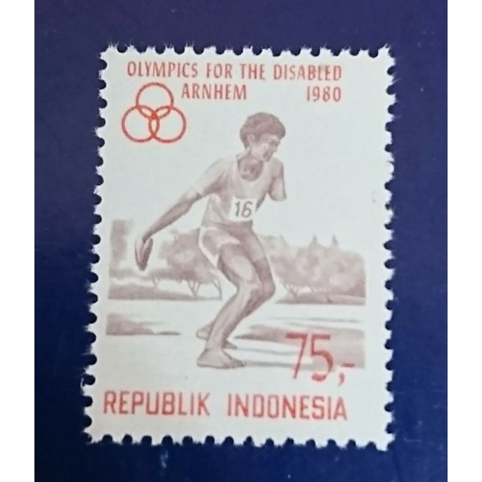 

Prangko Perangko Indonesia seri Olimpiade Para Cacat Jasmani 1980