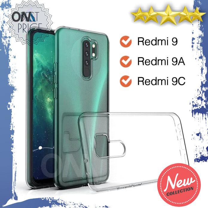 【AKSESORIS HP】 Case Hp XIAOMI REDMI 9 / 9A / 9C SOFT CASE ULTRA CLEAR