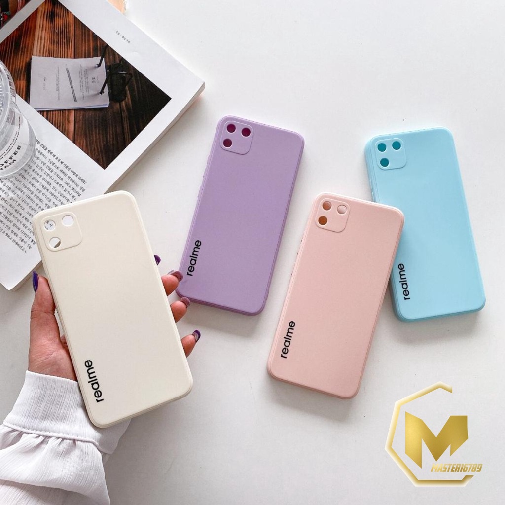 SOFTCASE ORIGINAL SILIKON PELINDUNG KAMERA REALME C1 C2 5I 5S 5 PRO NARZO 6 MA1986