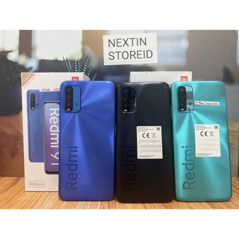 hp second xiaomi redmi 9t 6/128 4/64 Bekas Garansi Resmi Original