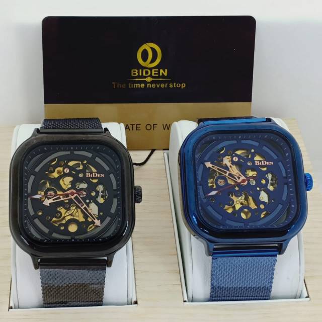 Jam Tangan Pria & Wanita ORIGINAL BIDEN YN 0196