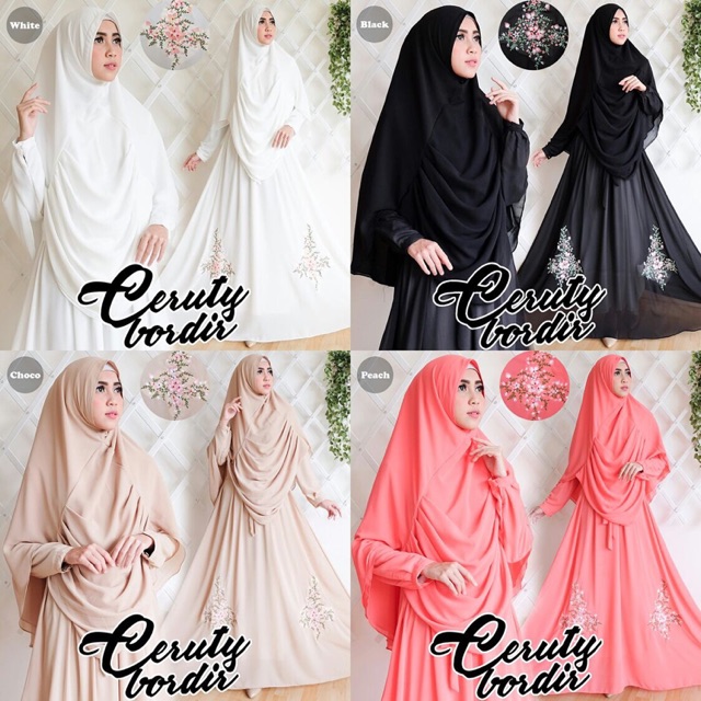 Gamis Ceruti Bordir