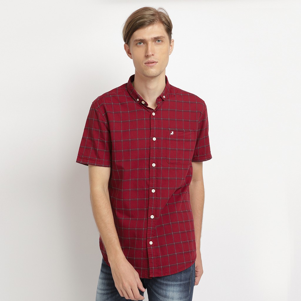 Kemeja kotak-kotak KLS202