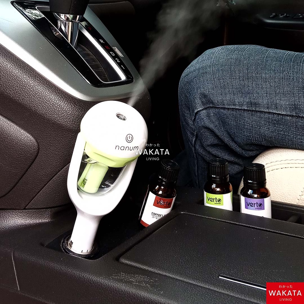 [100% ORI] Nanum Car Humidifier Car Diffuser Mobil - Car Aromatherapy Humidifier Nanum Difuser Mobil