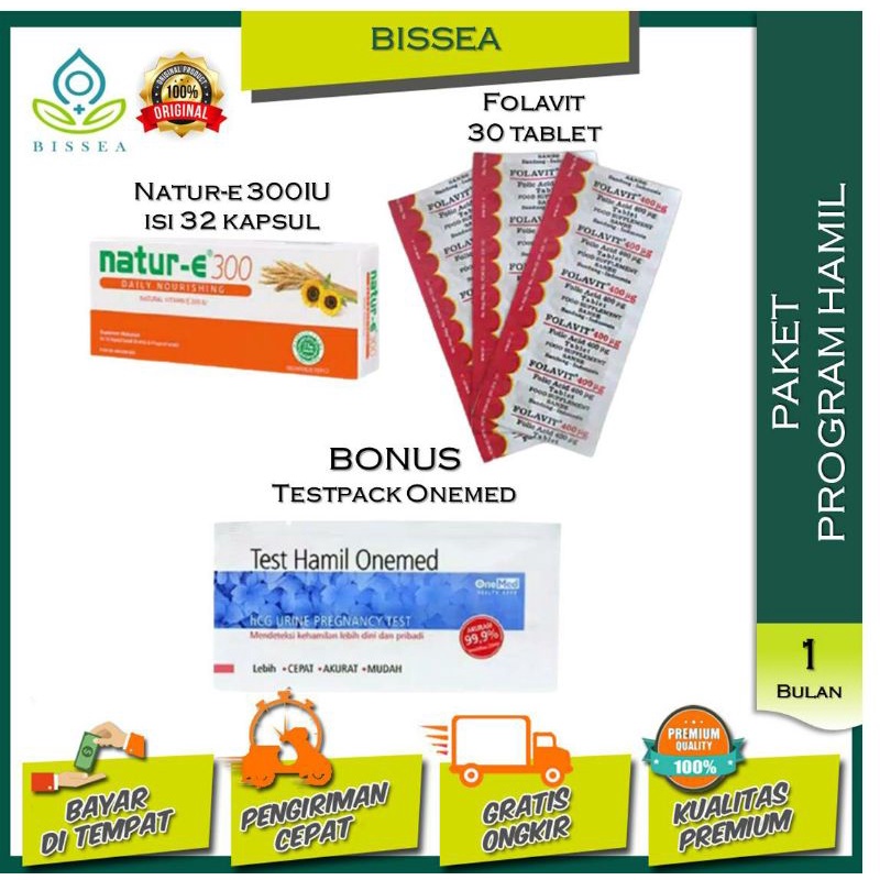 PAKET PROMIL PROGRAM HAMIL UNTUK 1 BULAN-Paket E