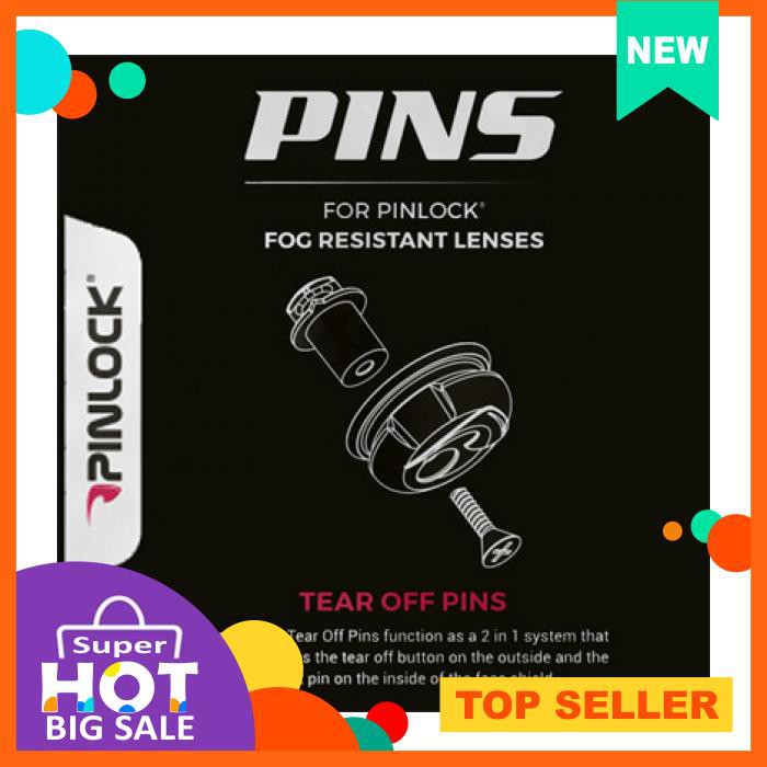 TEAR OFF PINS | DUAL FUNCTION ANTI FOG + TEAR OFF | PENGAIT LENSA