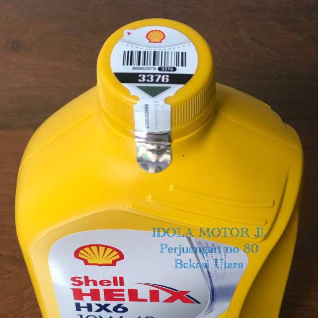 NEW OLI SHELL HELIX HX6 SAE 10W-40 ISI 1 LITER