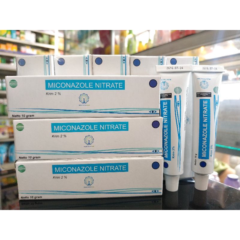 MICONAZOLE KRIM 2%  10 GR MULIA FARMA/salep jamur