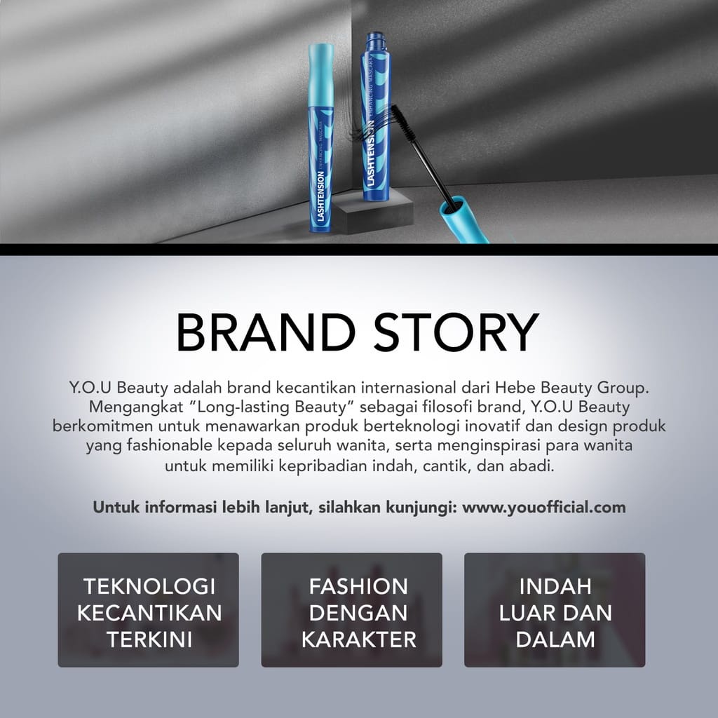 YOU Lashtension Enhancing Fiber Mascara Original