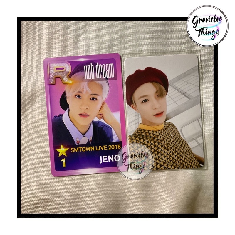 [TAKE ALL] JENO R CARD SMTOWN LIVE 2018 WE YOUNG PHOTOCARD PC PHOTO CARD