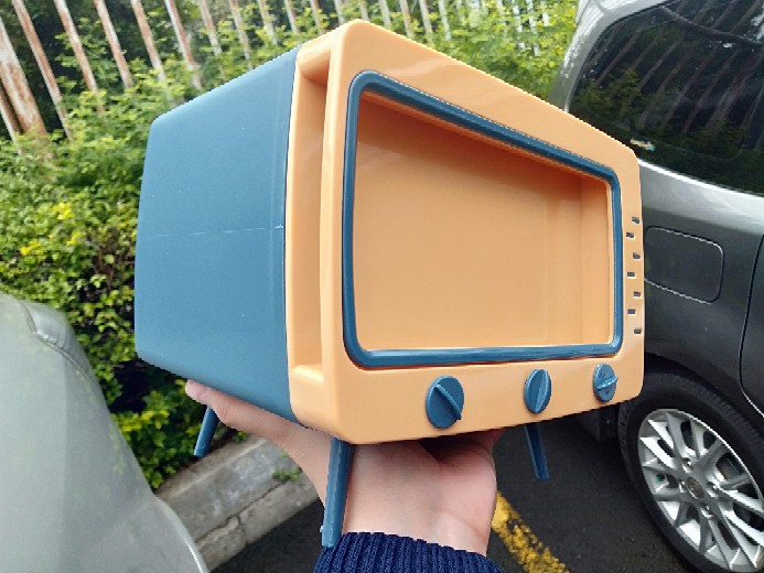 Kotak Tisu Bentuk Tv/kotak Tissue Bentuk Tv Handphone Holder/kotak Tisu Ala Drama Korea