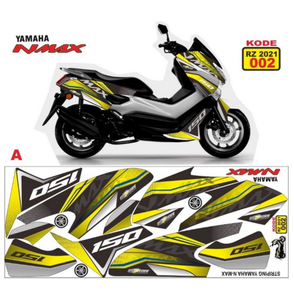 Decal / striping / striping variasi n max 2017 2018 2019 / variasi n max / yamaha / nmax / n max