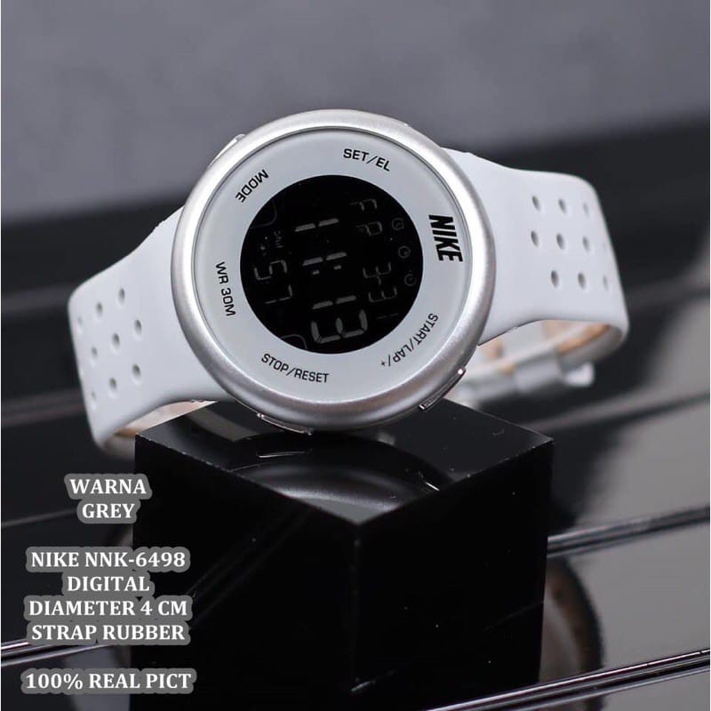 (G_W)Jam Tangan Pria Sporty NIKE Digital Strap Rubber NK-29