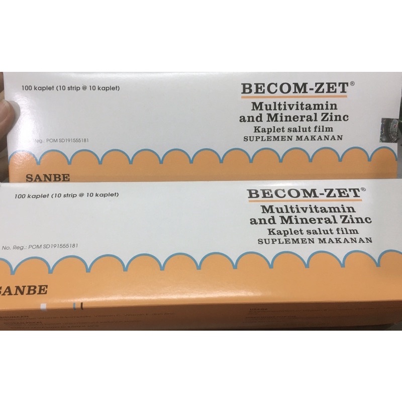 Becom zet multivitamin