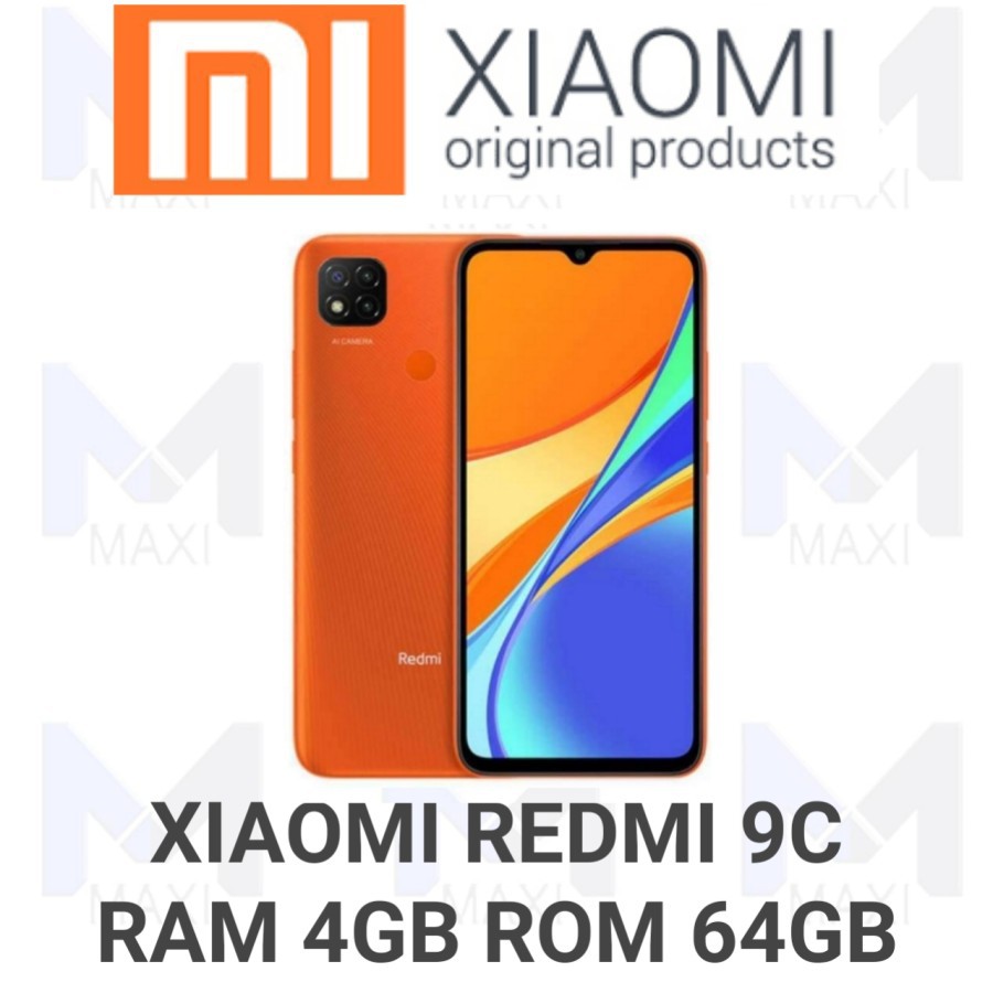 XIAOMI REDMI REDMI 9C RAM 4GB ROM 64GB GARANSI RESMI