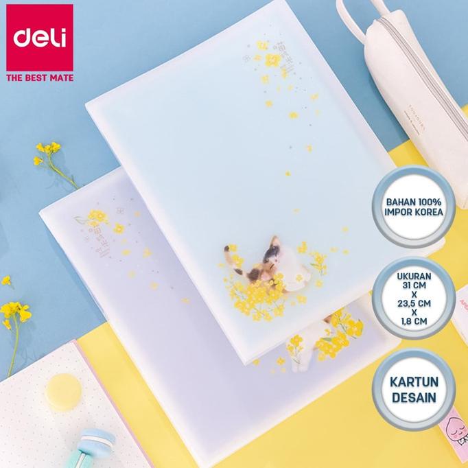 

BISA BAYAR DITEMPAT Deli Display Book Ukuran A4 isi 30pocket untuk keperluan sekolah 72607 TERMURAH Kode 602