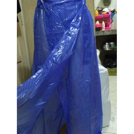 ST 0723 Jas Hujan Jaket Rok Polkadot TIARA ##