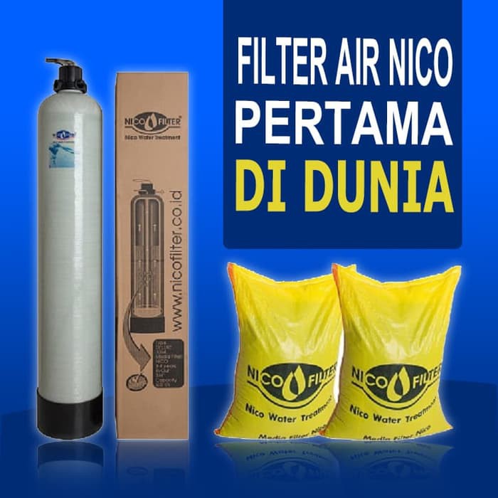Jual Jual Filter Air NICO Tipe 1354 (Kapasitas 1000 Liter/Jam) Garansi 1 Tahun Shopee Indonesia