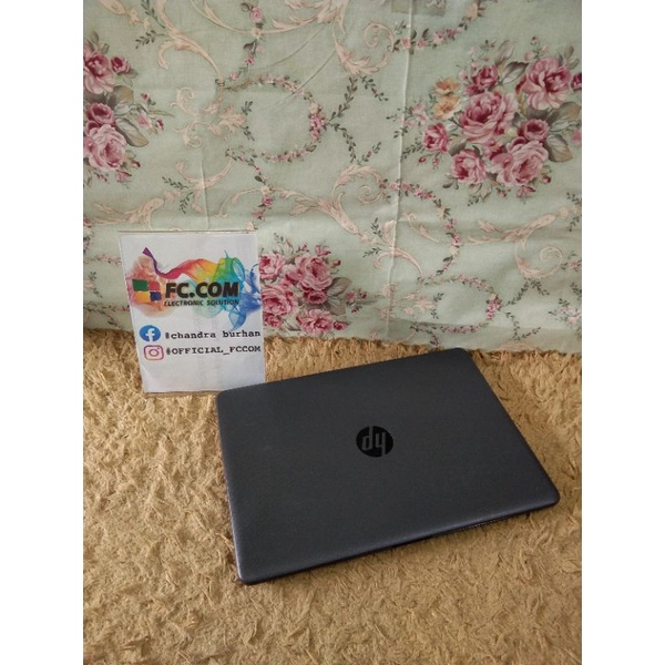 Laptop HP 245 G6 AMD A9-9420 RADEON R5 RAM 8 GB HDD 500GB, WARNA HITAM "14