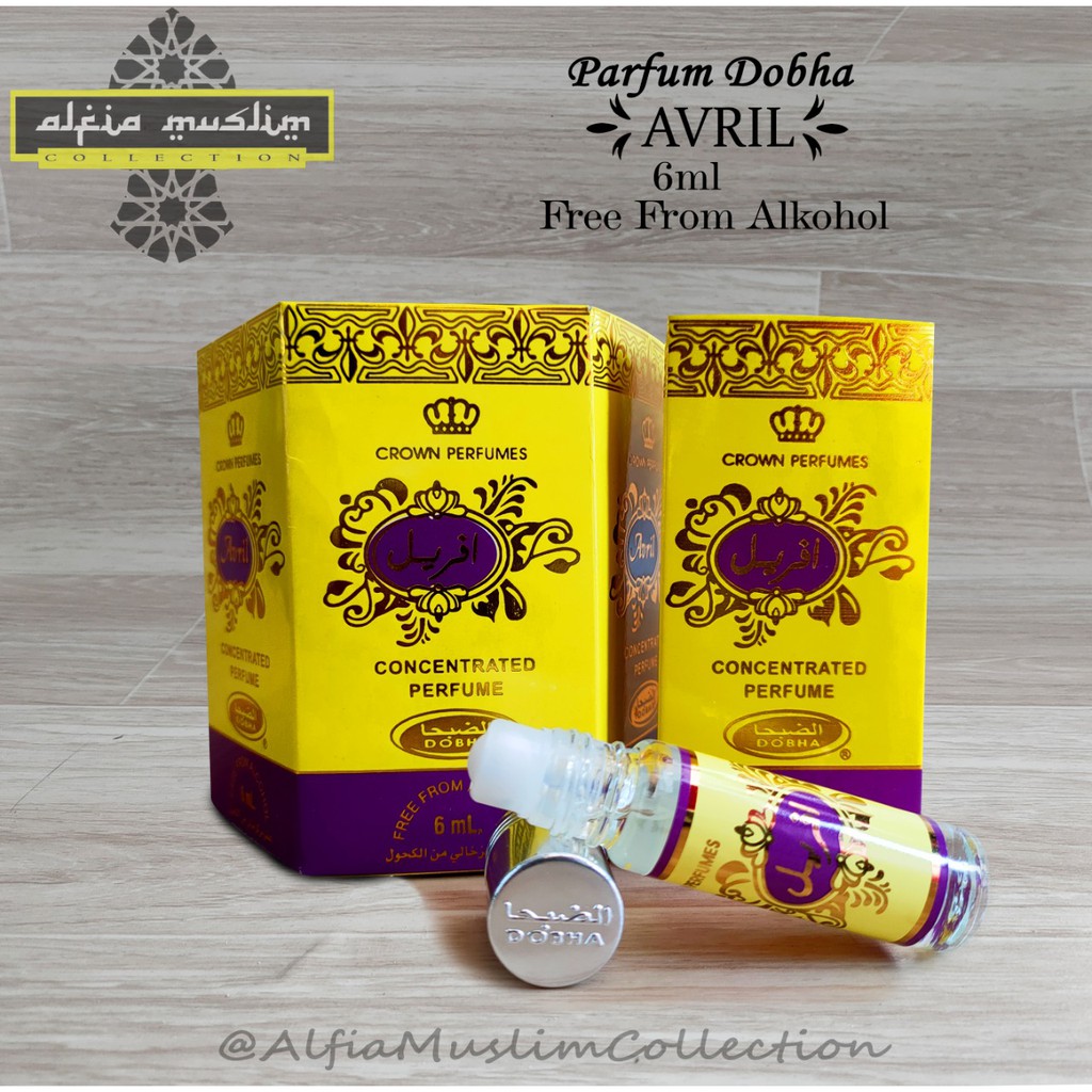 Parfum Dobha Alkhanjar 6 Ml 1 Bok Isi 6 Pcs