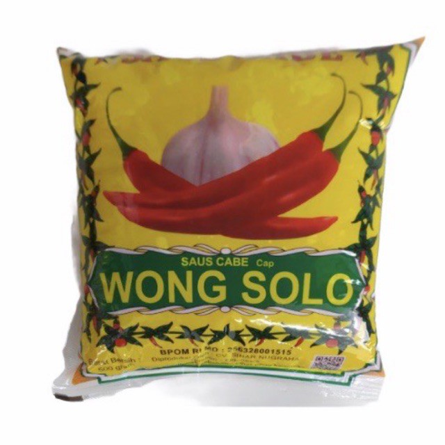 Wong Solo Saus Cabe 500g