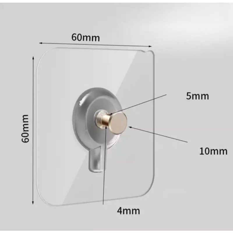 TEMPELAN HOOK PAKU TERBARU/TEMPELAN PAKU SERBA GUNA