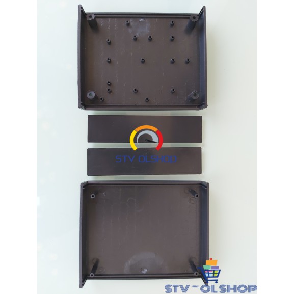 Box Polos X 8 Plastik / Box Polos Hitam Serba Guna