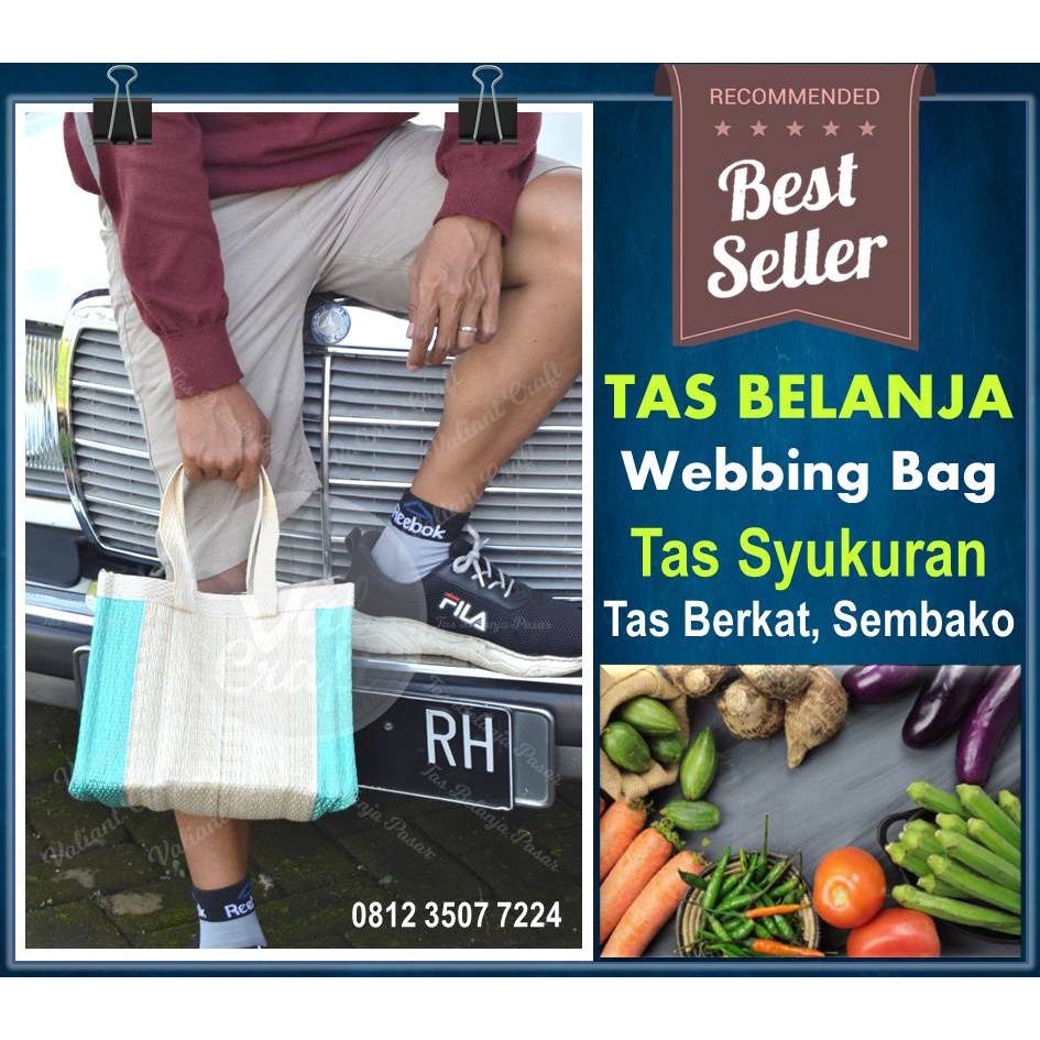 (Pengganti Plastik), Tas Aqiqah, Tas Sembako, Tas Belanja, Webbing Bag