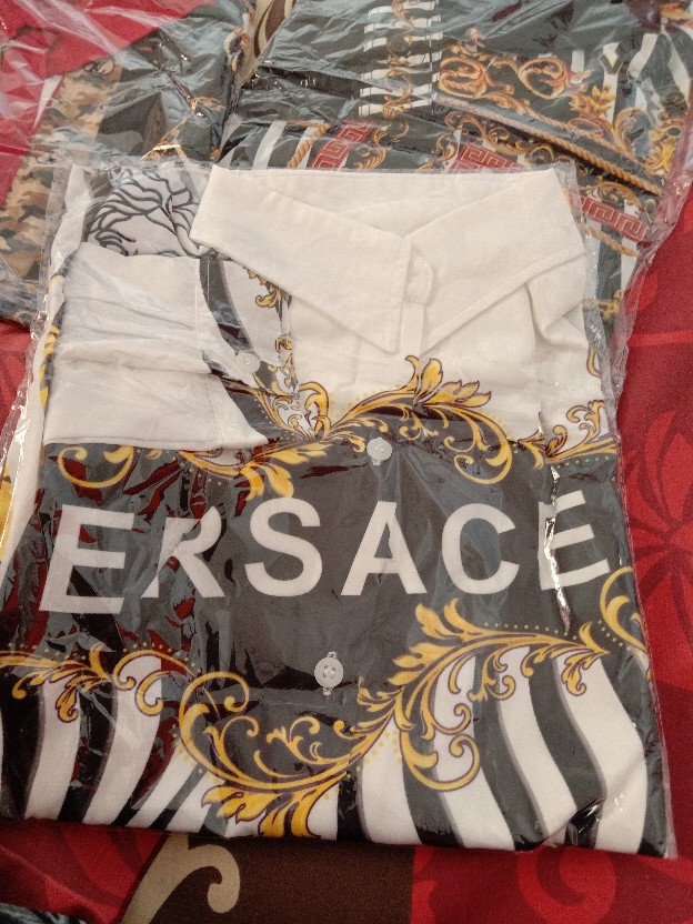 Kemeja Atasan Versace Import