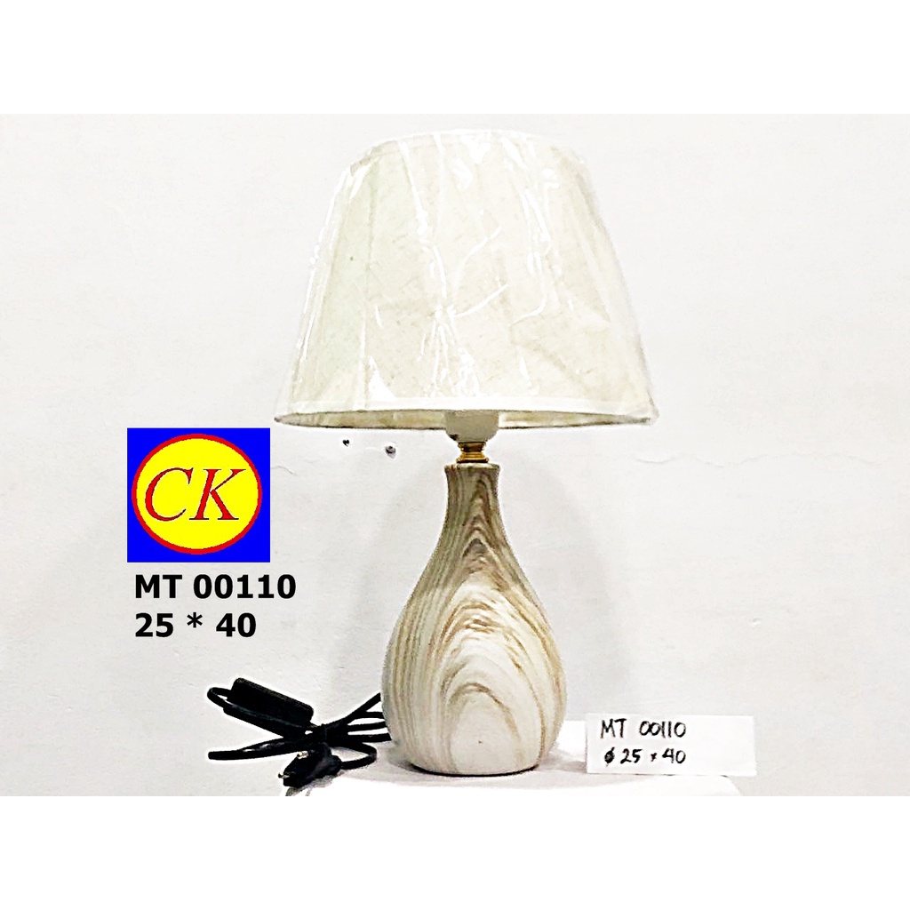 LAMPU MEJA TIDUR MINIMALIS ELEGAN CLASSIC 000110 murah keramik