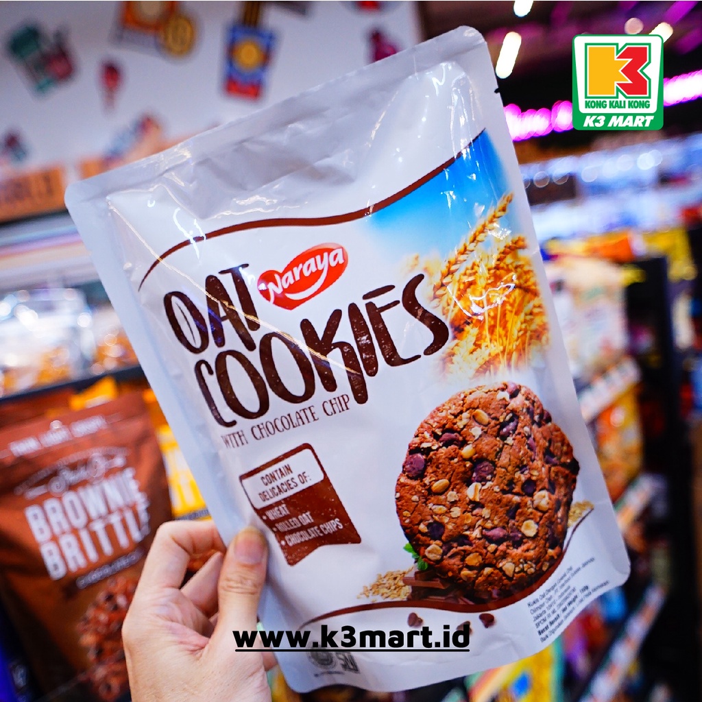 

Naraya Oat Cookies Chocolate Chip 150gr