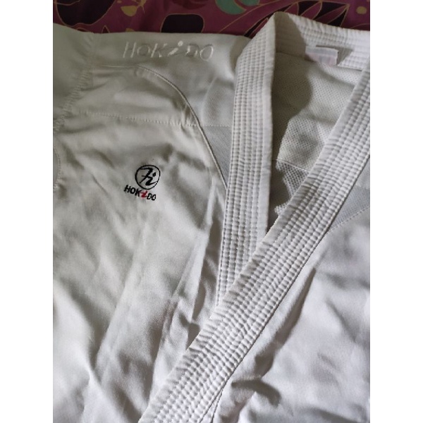 Baju Karate Hokido Speeduo WKF Approved Original Bekas