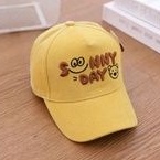 Topi Baseball anak sunny day /topi anak bordir timbul