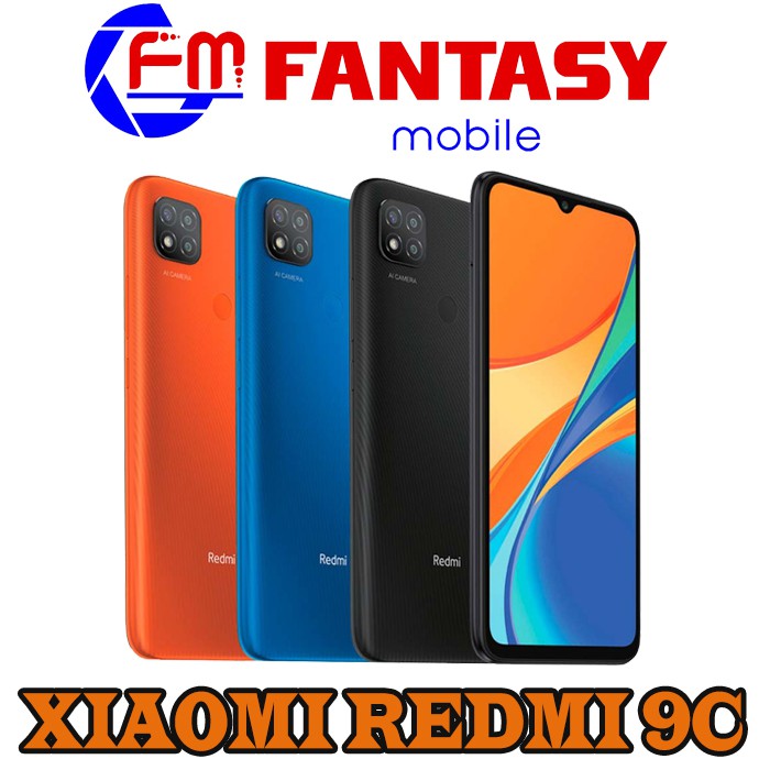 Hp Xiaomi Redmi 9C 3/32GB -Garansi Resmi Xiaomi Indonesia-