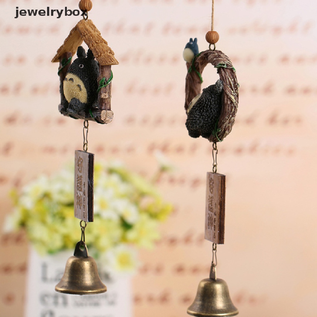 Ornamen Wind Chimes Spinner Desain Kartun Totoro Untuk Dekorasi Rumah