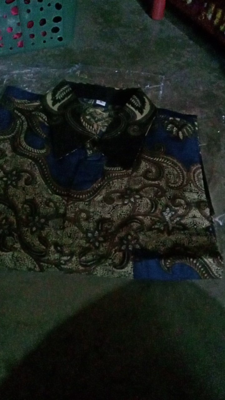 Baju Batik Pria Lengan Panjang Reguler M L Xl Xxl Kemeja Batik Pria Pekalongan Bahan Katun Prima