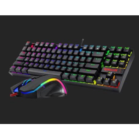 Redragon K552-RGB-BA Mechanical Gaming Keyboard and Mouse Combo Wired